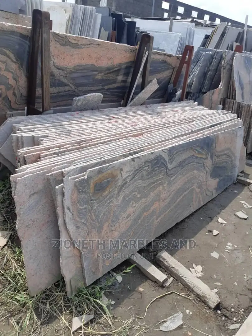 Nigerian Red Granite Marble Slab