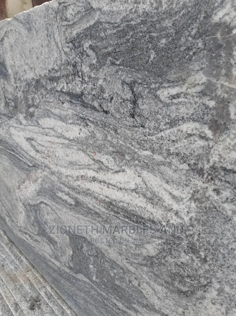Nigerian Black Juprano Granite Marble Slab