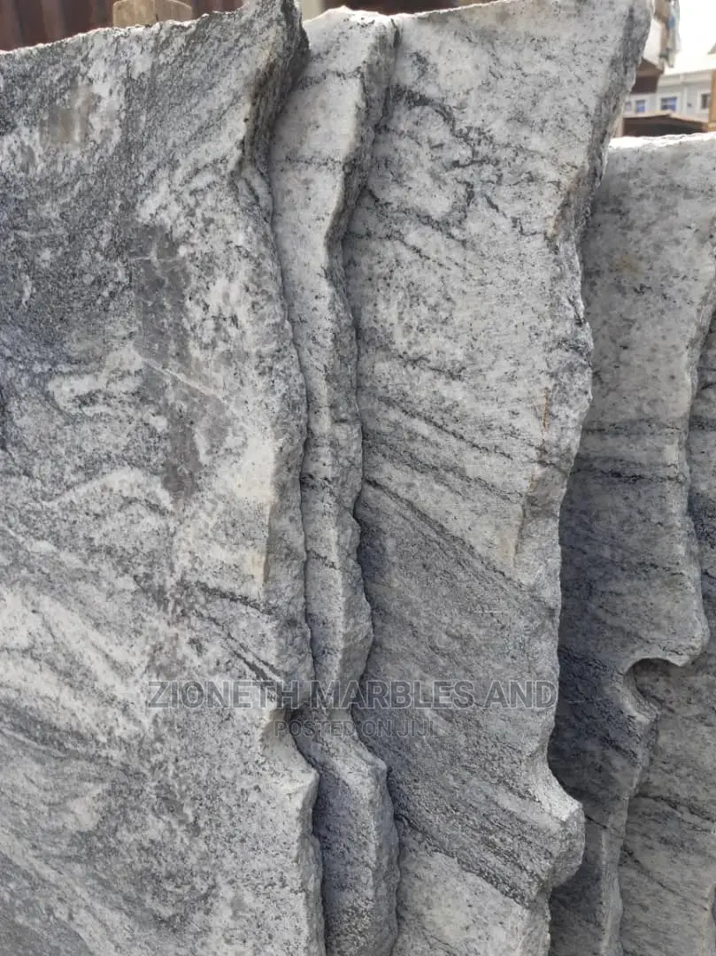 Nigerian Black Juprano Granite Marble Slab