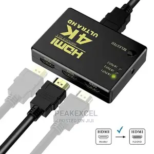 3 Port 4K*2K 1080P Switcher HDMI Switch Selector 3x1 Switch