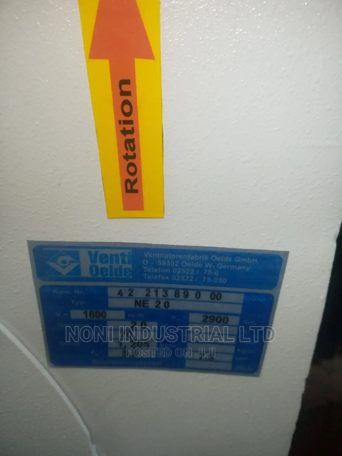 Industrial Air Blower Machine