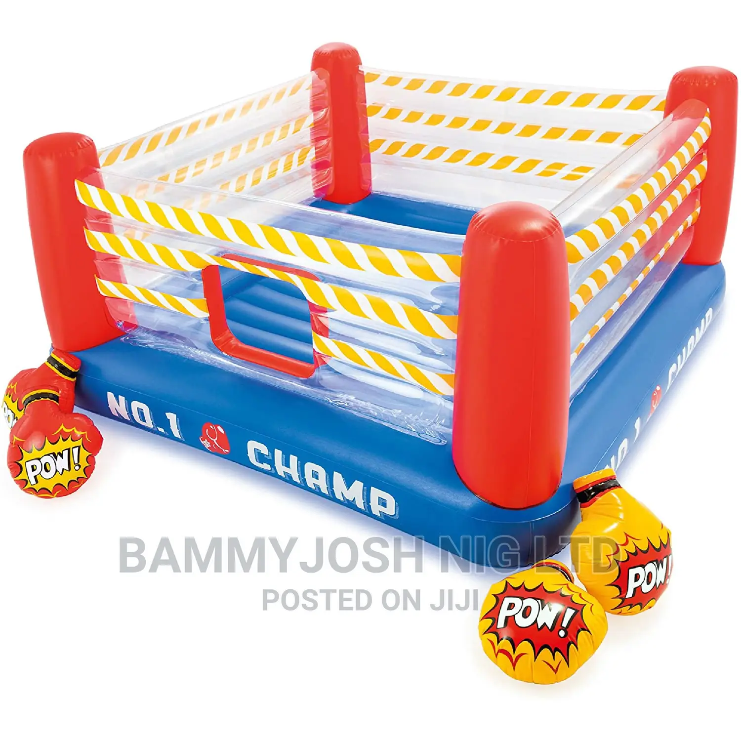 Intex Jump-o-lene Boxing Ring Inflatable Bouncer, 5+