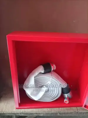 Fire Hose Box With Hose /Nozzle