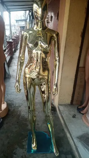 Gold Mannequin Display Model