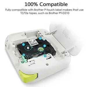 Brother Black on White Label Compatible Tze 231 Ptouch 12mm