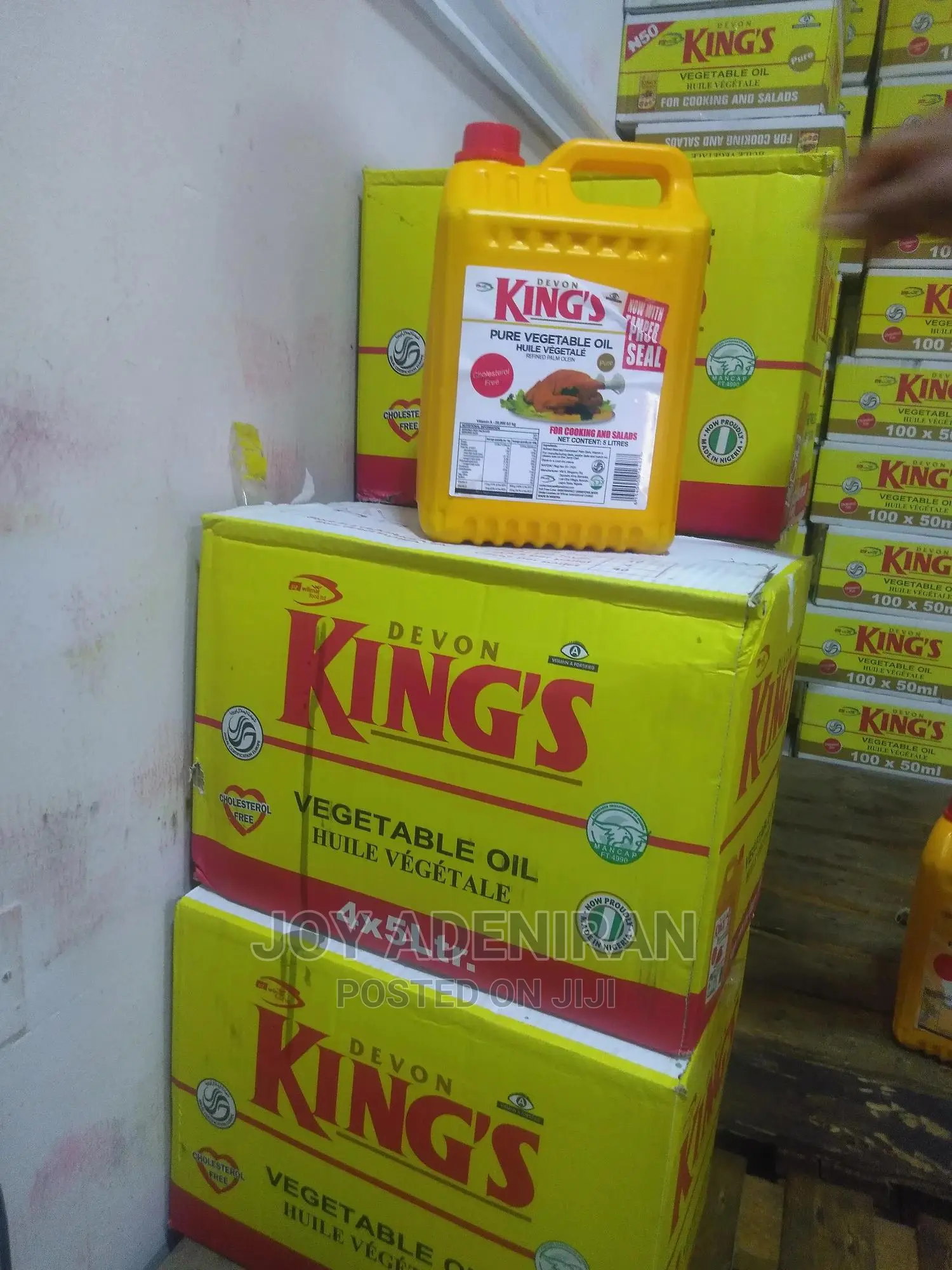Devon Kings 5L Oil in Ikeja Meals & Drinks, Joy Adeniran Jiji.ng