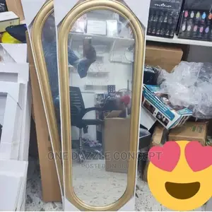 Full Frame Gold Mirror
