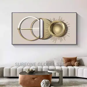 Wall Artwork With Tiny Gold Frame