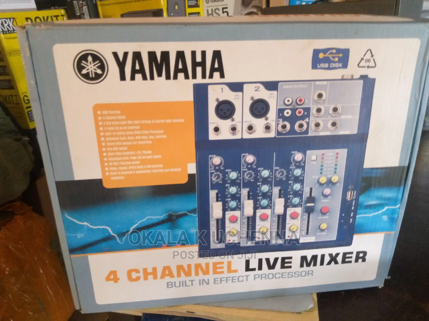 4 Channel Live Mixer