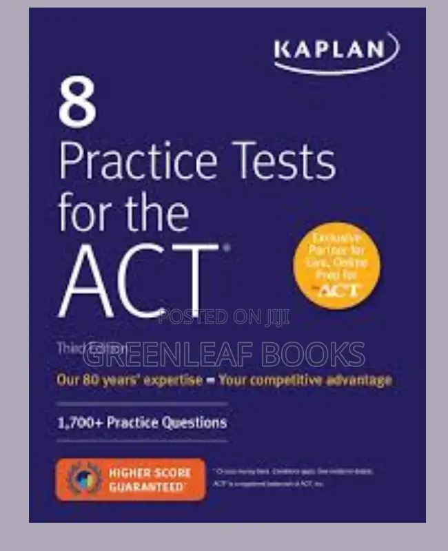 8 Practice Tests for the ACT