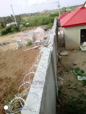 Security Fence; Razor Barb Wire