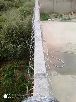 Security Fence; Razor Barb Wire