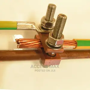 U Bolt Clamp Earth Rod and Cable