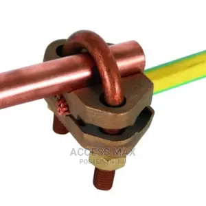 Earth Rod and Earth Cable .U Bolt Clamps 2 Ways
