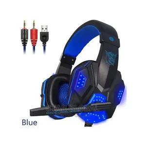 Stereo Sound Headsets With Mic LED Light for Computer PC PS4