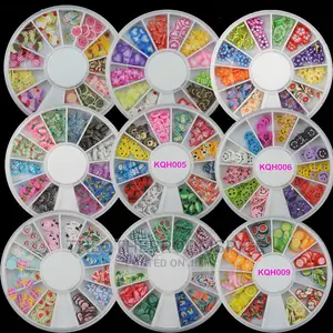 Acrylic Polygel Nail Art Design Sticker Rhinestone