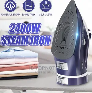 2400W Cordless Steamer Iron Household