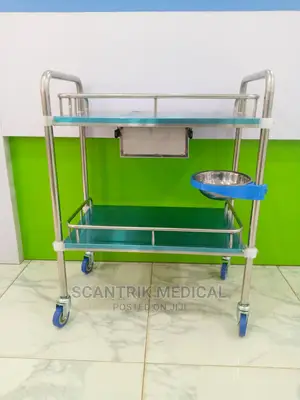 Stainless Steel Trolley Hospital Instrument