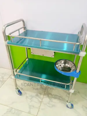 Superior Stainless Steel Hospital Cart