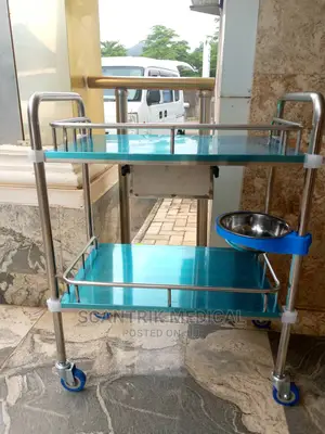 Hospital Device Stainless Steel Trolley