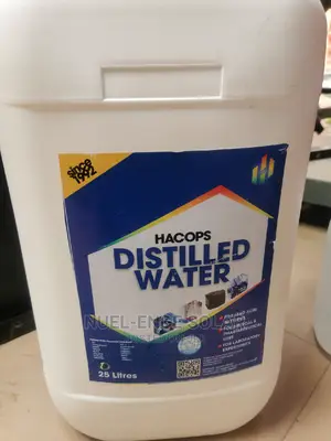 Distilled Water 25 Litters