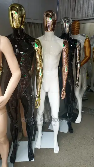 Fancy Male Chrome Full Body Male Mannequins