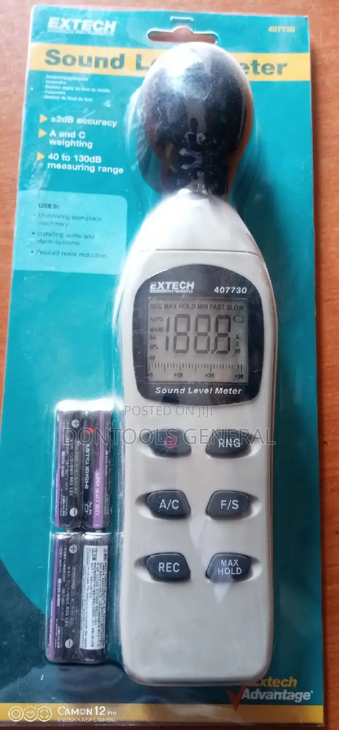Extech 407730 Digital Sound Level Meter