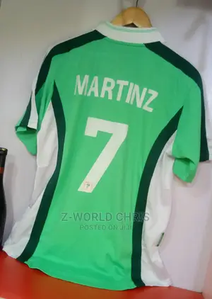 Nigeria World Cup France 98 Home Jersey