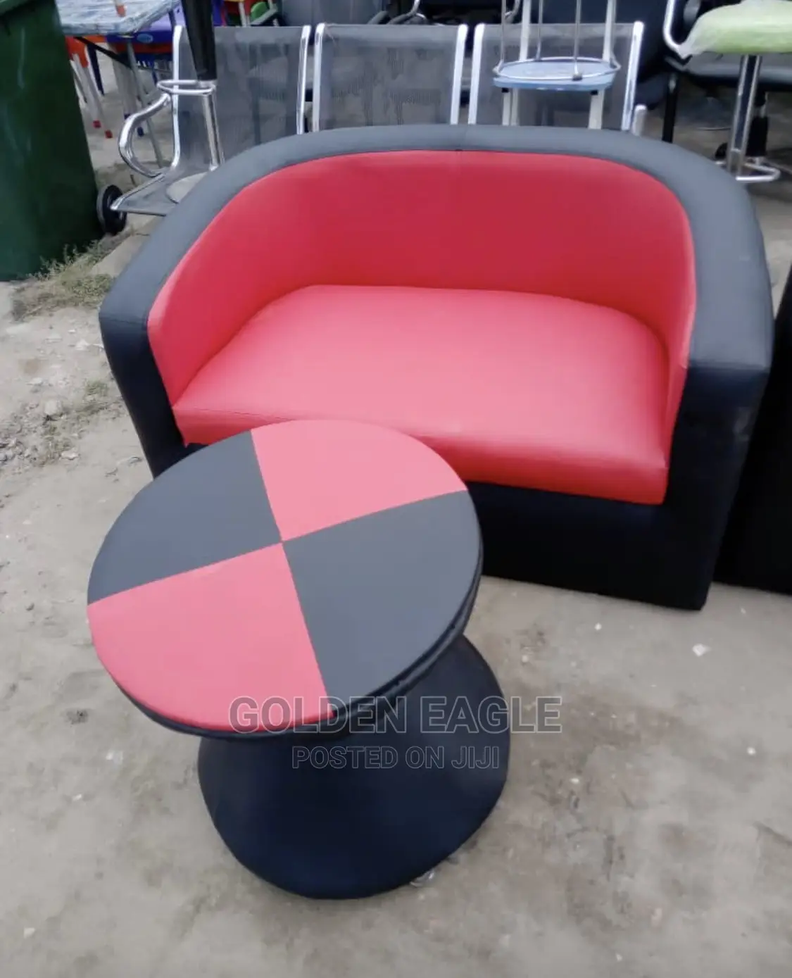 Sofa and Stool