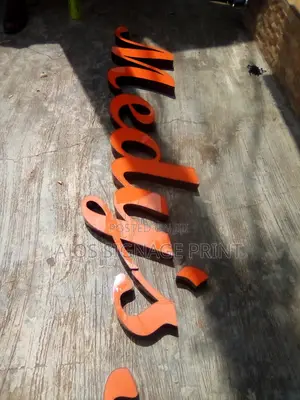 Letters Fabrication and Installation