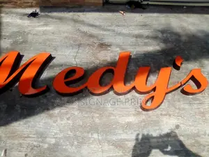 Letters Fabrication and Installation