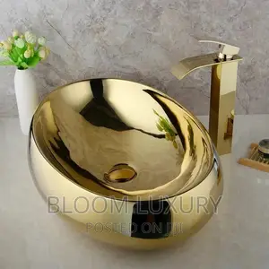 Gold Counter Top Basin