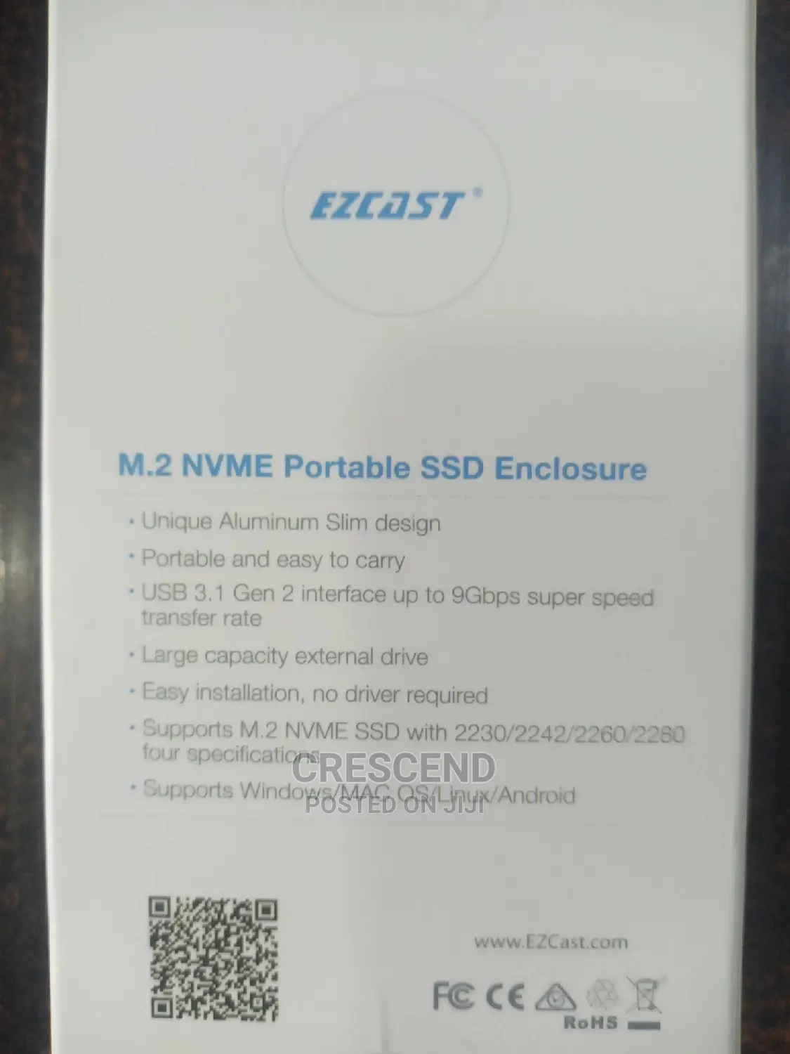 M.2 Nvme Ssd Enclosure