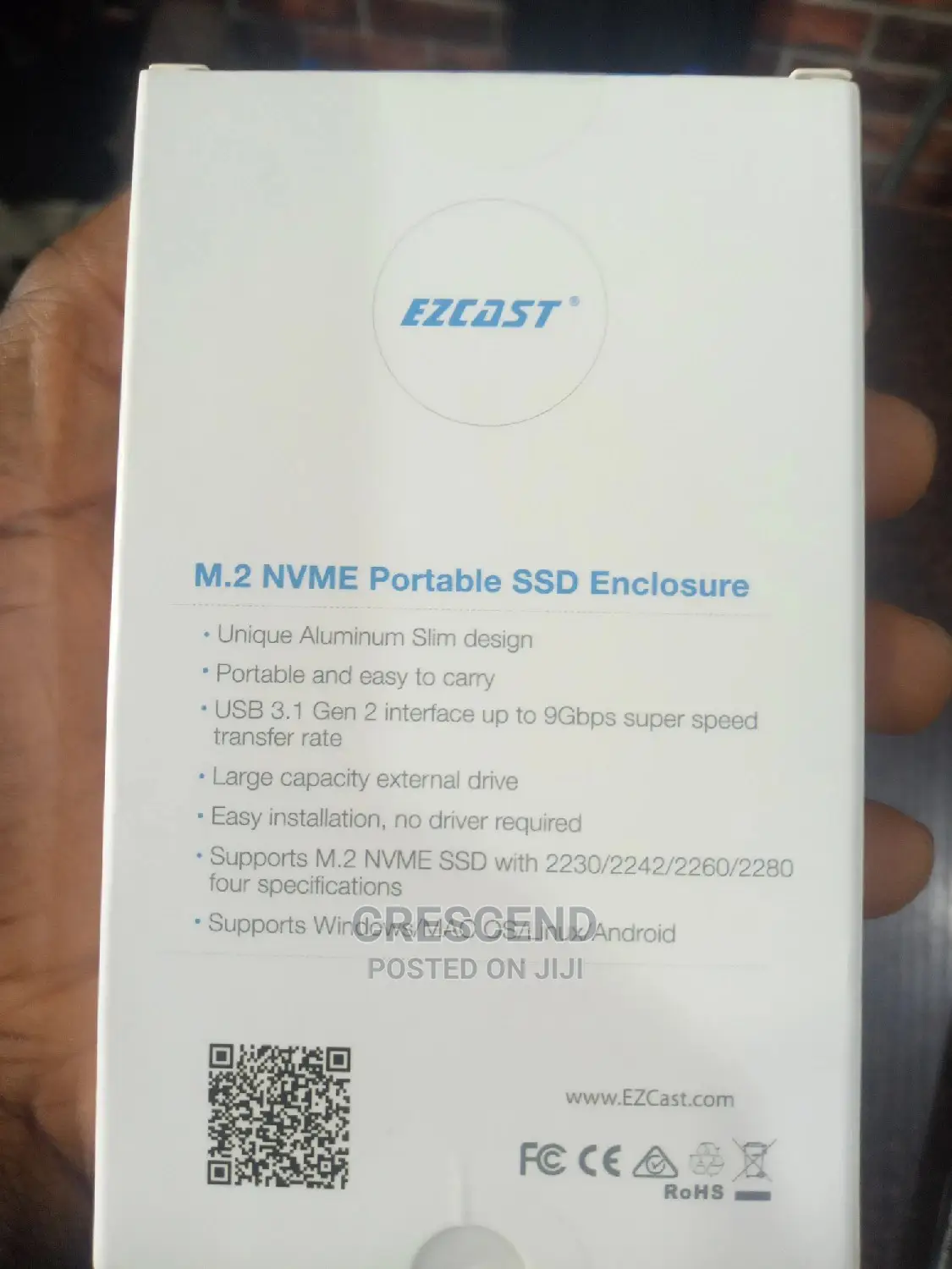 M.2 Nvme Ssd Enclosure