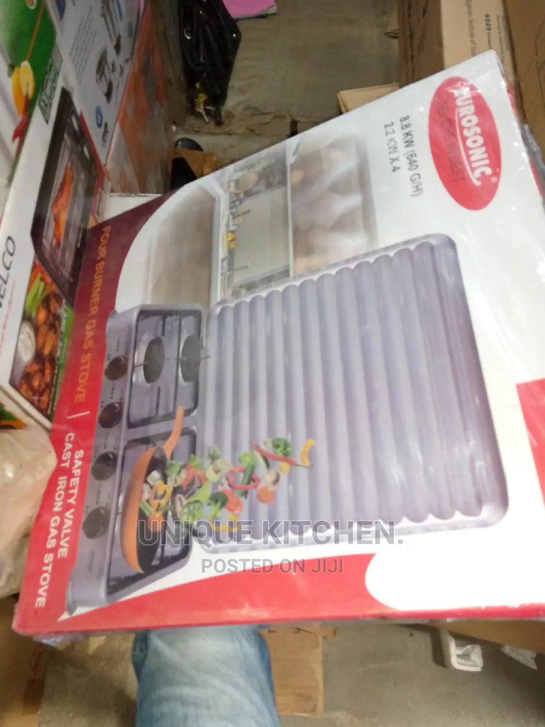 4 Burners Table Top Gas Cooker