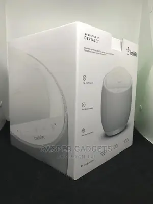 Belkin Hi-Fi Smart Speaker With Wireless Charger White