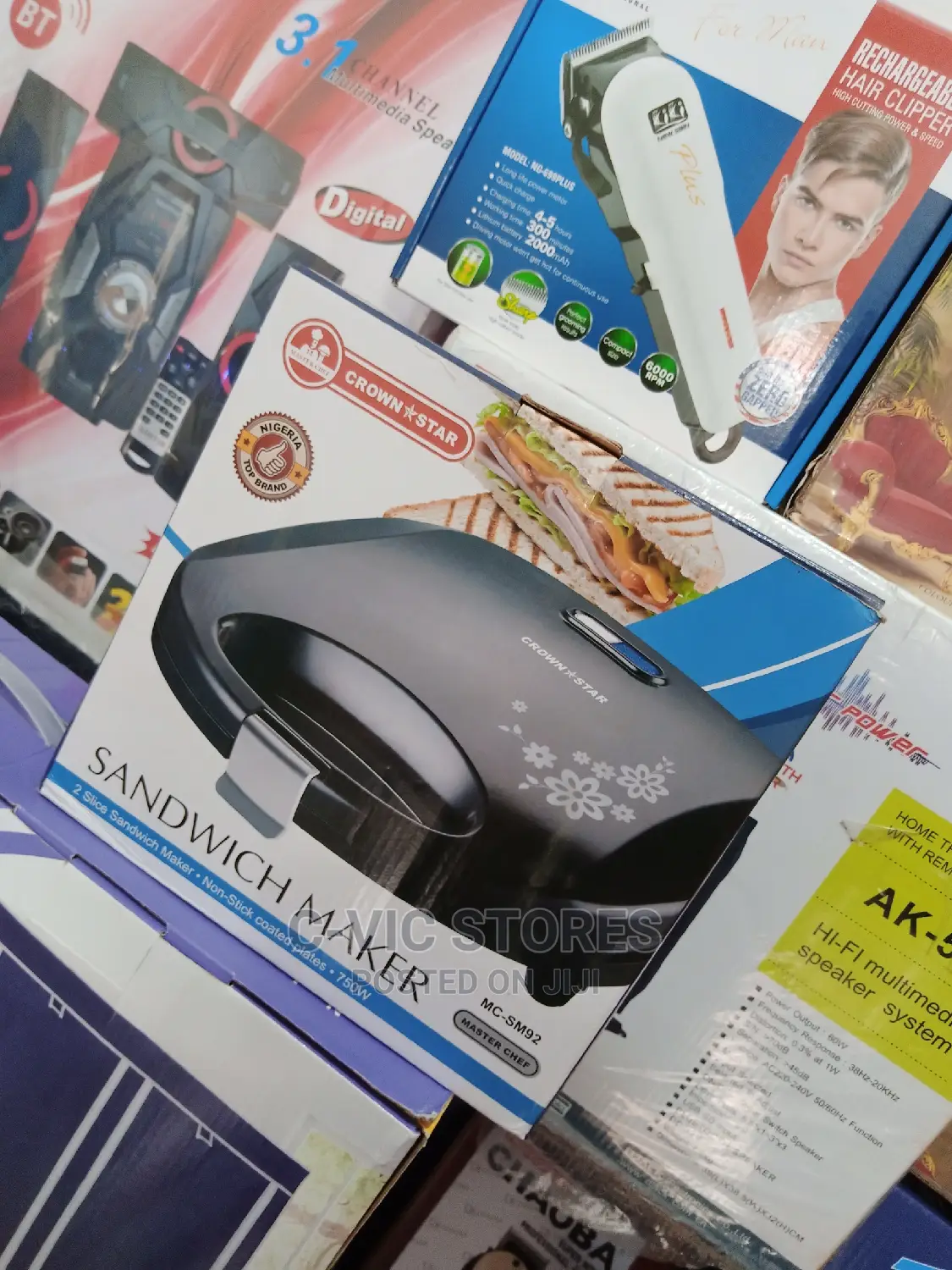 Crownstar/Qasa Sandwich Maker 2slice