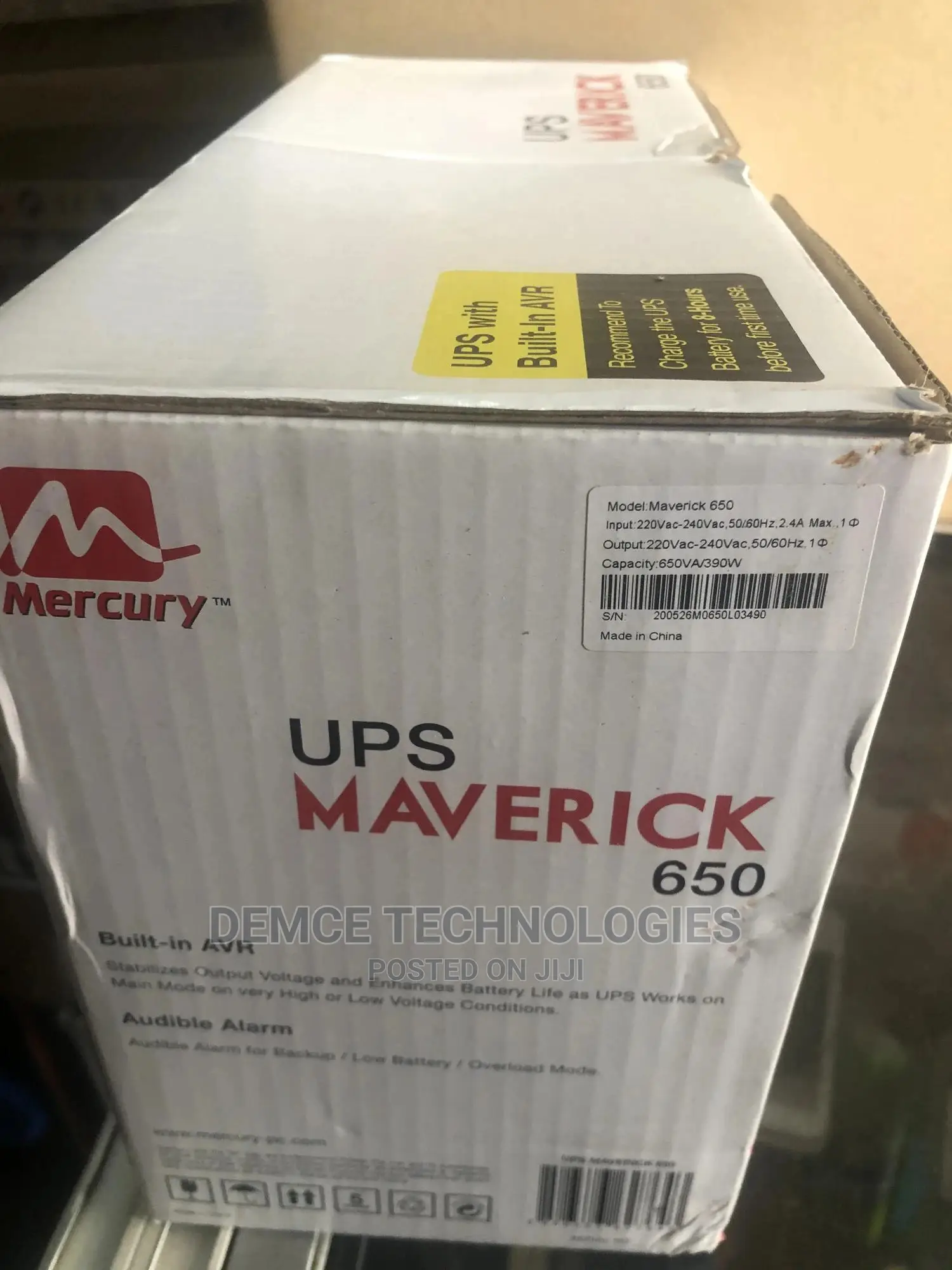 Mercury Ups