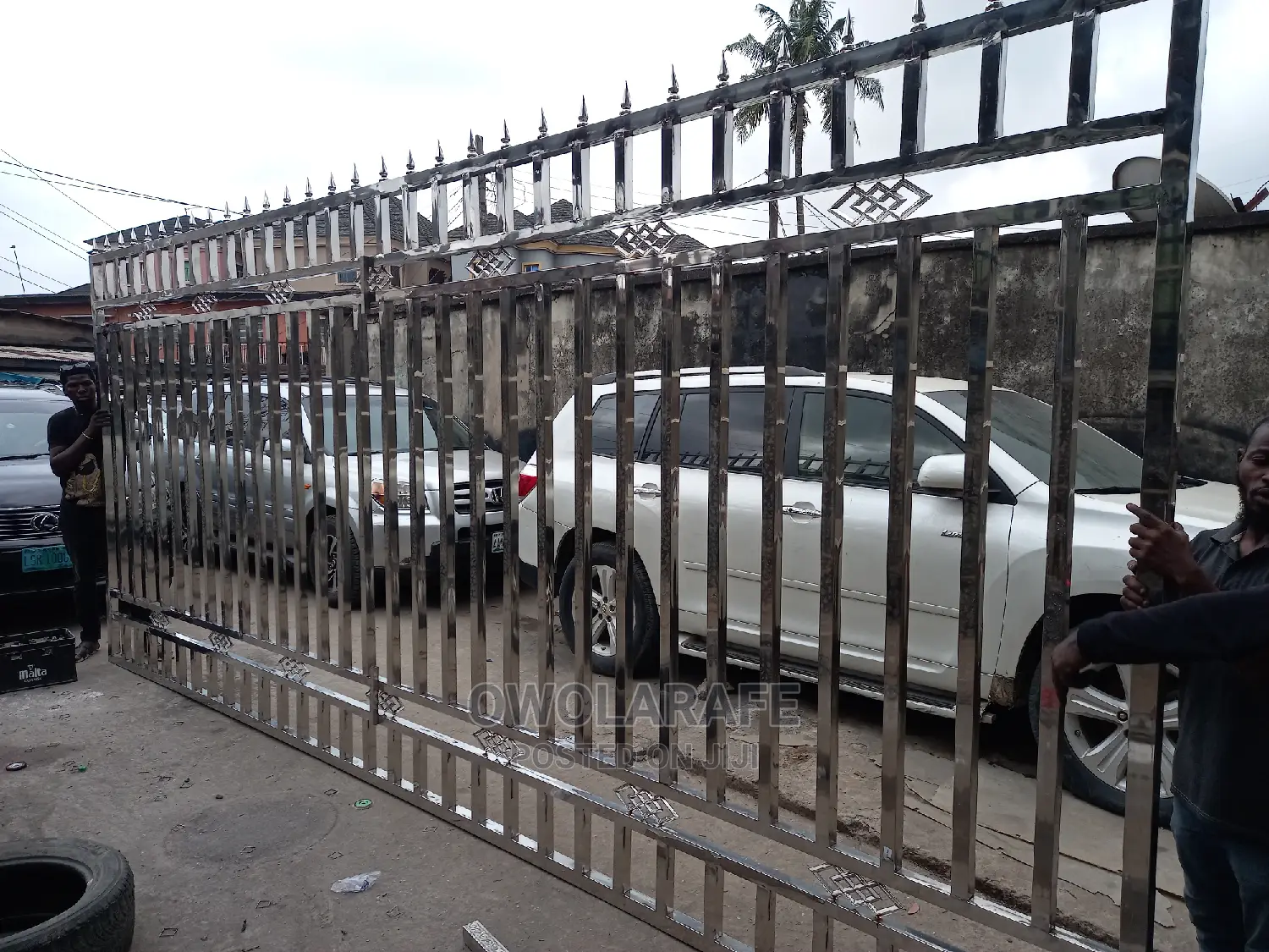See Through Stainless Steel Gates