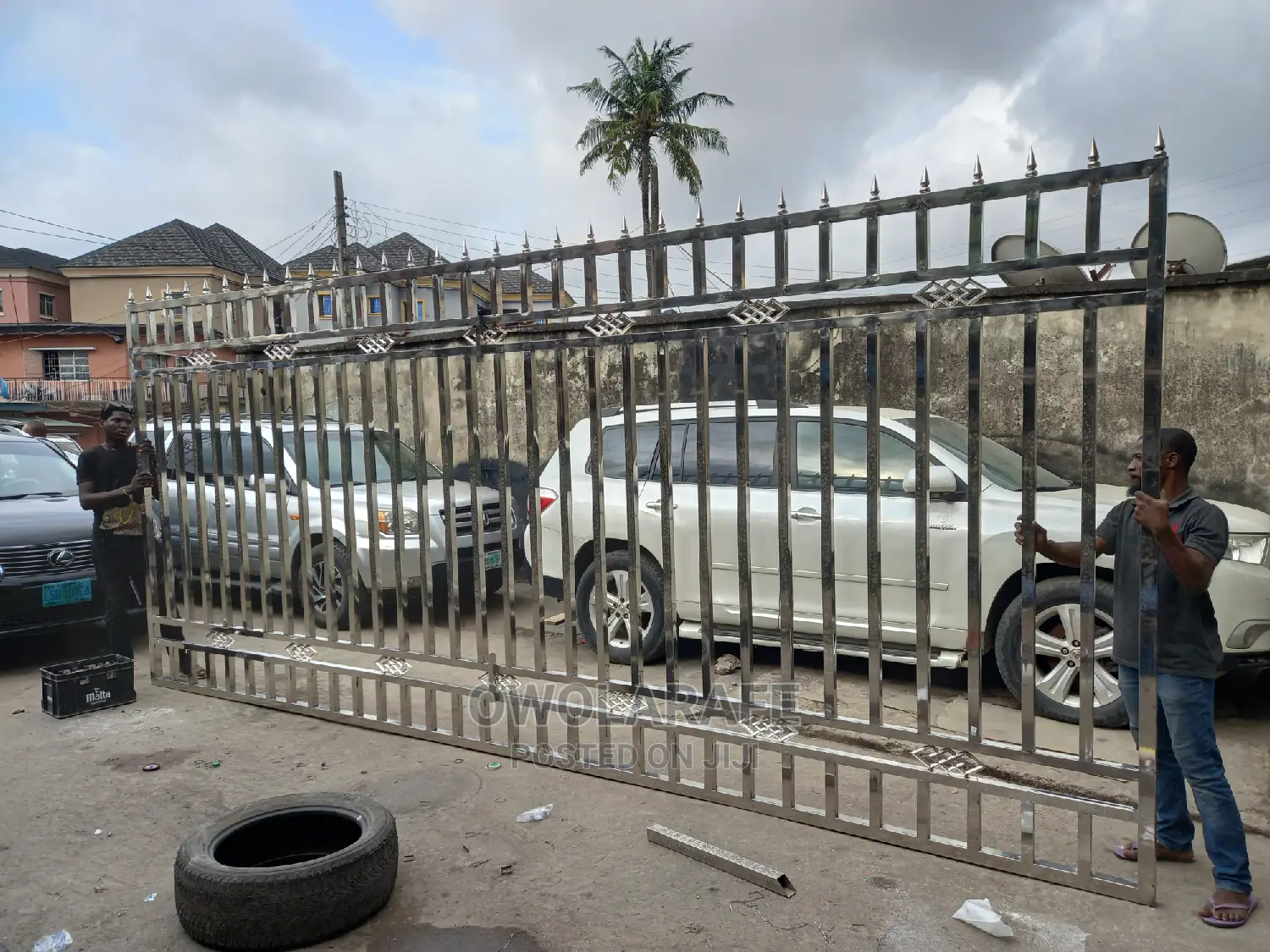 See Through Stainless Steel Gates