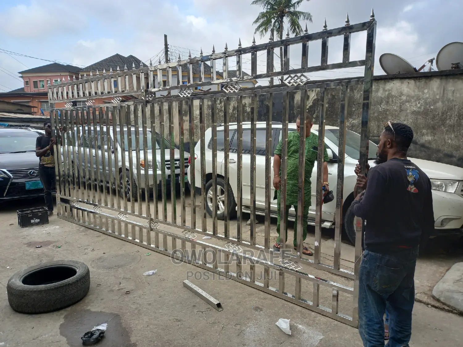 See Through Stainless Steel Gates