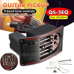 Premium EQ Preamp Amplifier Equalizer Folk Guitar Pick