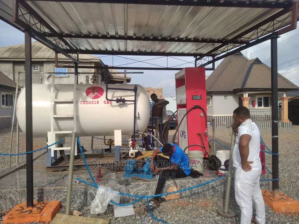 Complete Constructn and Installation of 2.5tons LPG Storage