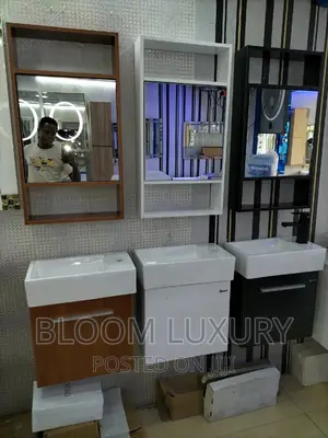Mini Cabinets And Mirror