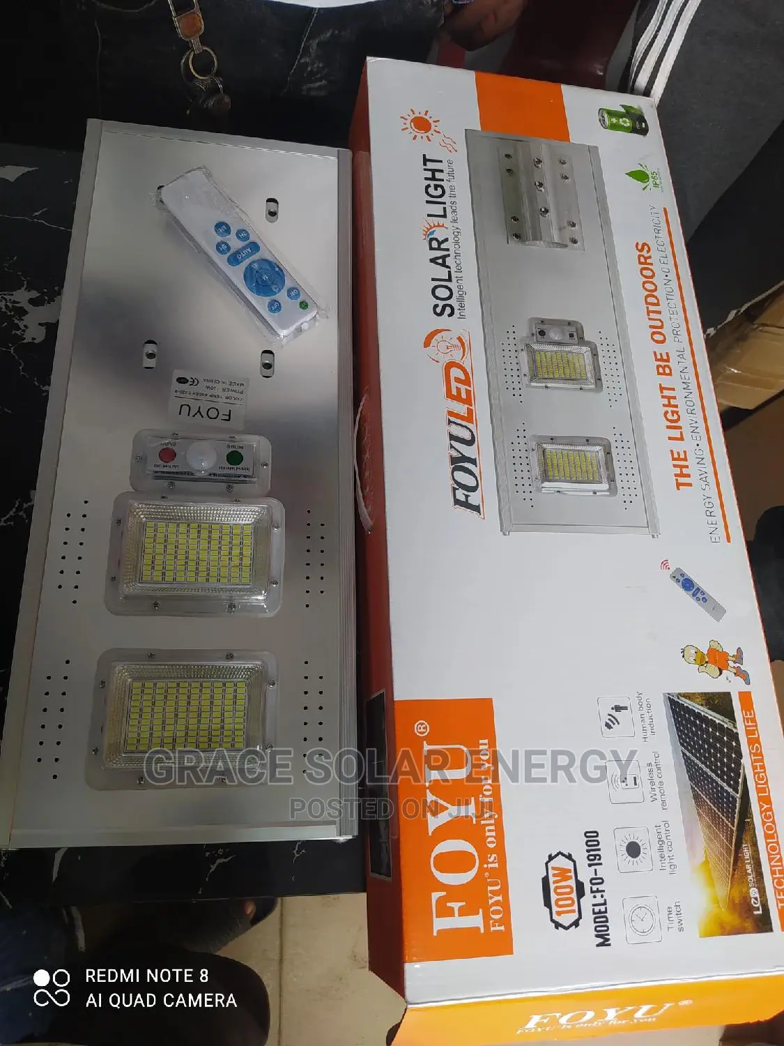 FOYU Aluminium Body 100watts Led Light