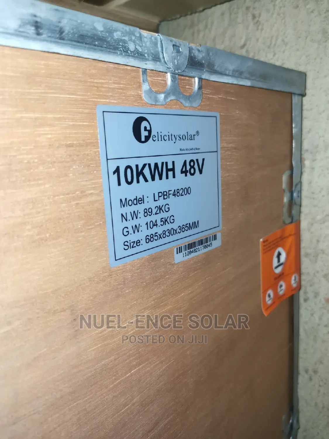 10kwh 48v Felicity Lithium Battery.