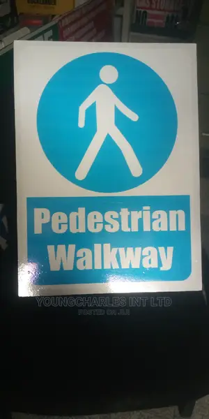 Reflective Walk Way Signage