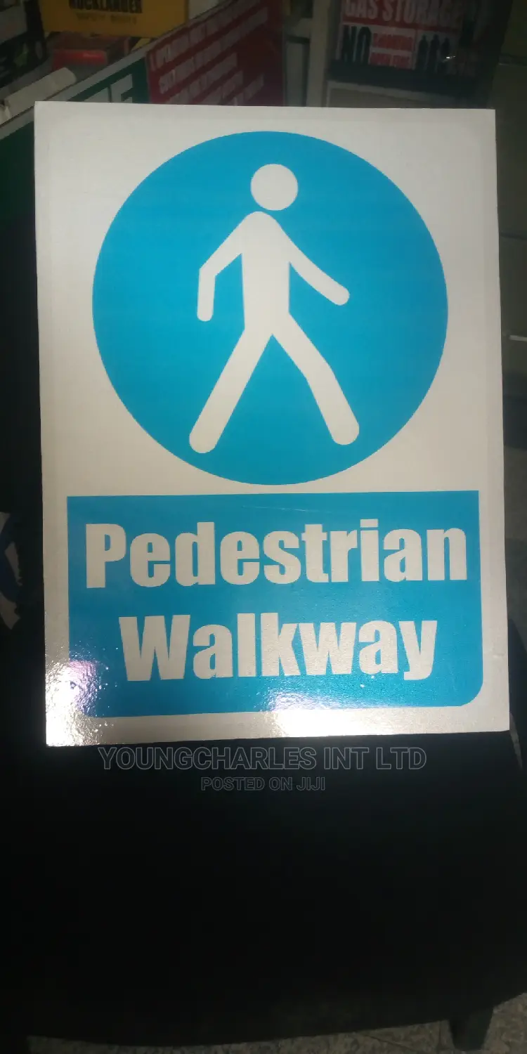 Reflective Walk Way Signage