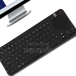 Green Dual Mode Portable Wireless Keyboard With Touchpad