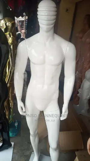 White Fibre Huge Body Male Display Model